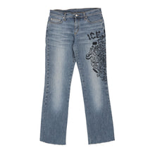  Iceberg Jeans Jeans - 31W UK 10 Blue Cotton Blend