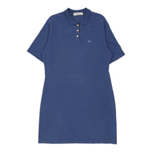  Burberry Polo Dress - Large Navy Cotton