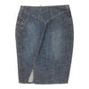 Armani Jeans Denim Skirt - 28W UK 8 Blue Cotton