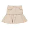 Moschino Jeans Mini Skirt - 30W UK 10 Beige Cotton Blend