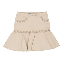  Moschino Jeans Mini Skirt - 30W UK 10 Beige Cotton Blend