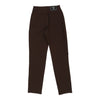 Versace Jeans Couture Trousers - 26W UK 6 Brown Nylon Blend