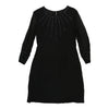 Unbranded Dress - Medium Black Viscose Blend - Thrifted.com