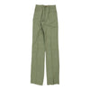 Vintage green College Trousers - mens 25" waist