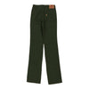 Vintage green Shaft Trousers - womens 26" waist