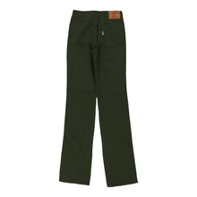  Vintage green Shaft Trousers - womens 26" waist