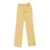 Vintage yellow Shaft Trousers - womens 26" waist