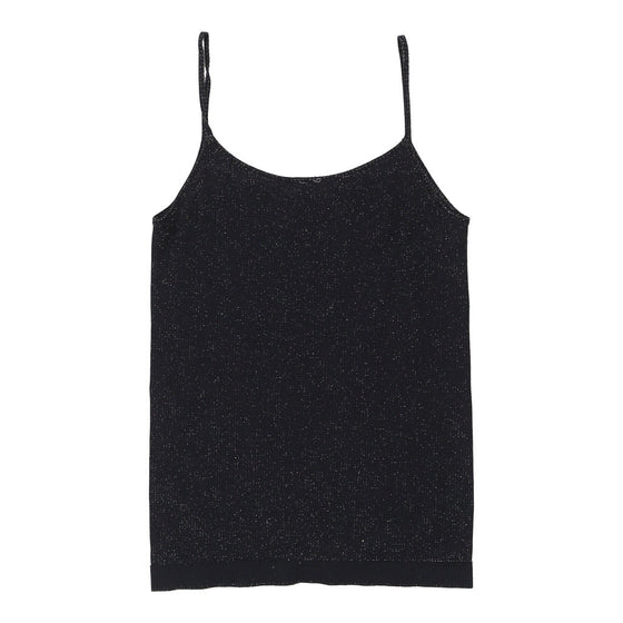 Unbranded Strap Top - Medium Black Polyester strap top Unbranded   