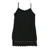 Unbranded Strap Top - Medium Black Polyester strap top Unbranded   