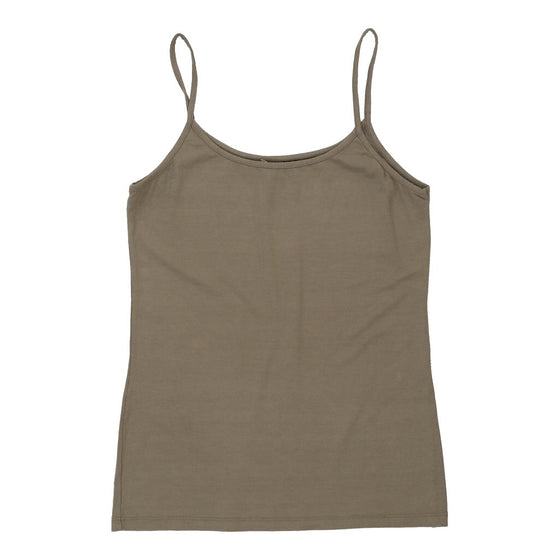 Northland Strap Top - Medium Khaki Viscose strap top Northland   