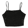 Unbranded Strap Top - Medium Black Polyester strap top Unbranded   