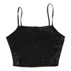 Unbranded Strap Top - Medium Black Polyester strap top Unbranded   