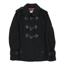  Cheap & Chic Moschino Duffle Coat - Small Black Wool