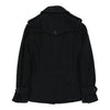 Cheap & Chic Moschino Duffle Coat - Small Black Wool