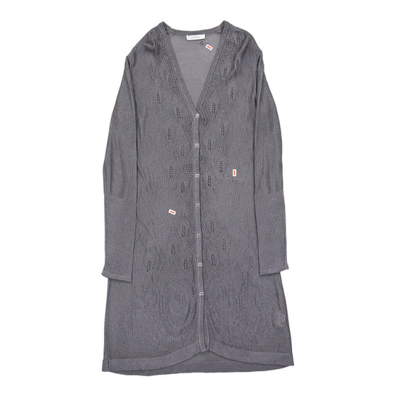 Versace Cardigan - Medium Grey Cotton