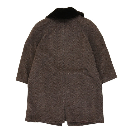 Roccobarocco Coat - XL Brown Wool