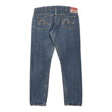  Vintage blue Evisu Jeans - mens 36" waist