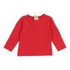 18 Months Burberry Long Sleeve T-Shirt - XS Red Cotton