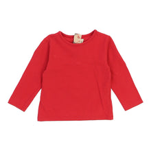  18 Months Burberry Long Sleeve T-Shirt - XS Red Cotton