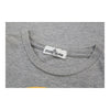 Age 12 Stone Island Spellout Long Sleeve T-Shirt - Medium Grey Cotton