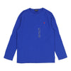 Age 13-14 Ralph Lauren Long Sleeve T-Shirt - XL Blue Cotton