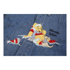 Age 9-10 Winnie the Pooh Emmanuel Schvili Cartoon Denim Shirt - Medium Blue Cotton