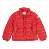 Age 8 Moncler Puffer - Small Red Polyester