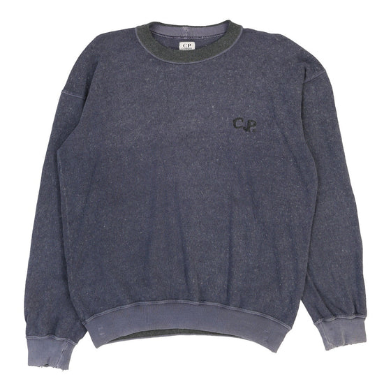 Age 15 C.P. Company Sweatshirt - Large Blue Cotton