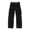 Age 8 Stone Island Cargo Trousers - 24W 24L Black Cotton