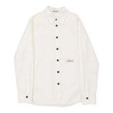  Age 13-14 Stone Island Shirt - Medium White Cotton