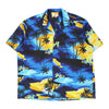 Vintage blue Helena'S Hawaiian Shirt - mens x-large