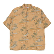  Vintage yellow 1775 Hawaiian Shirt - mens x-large