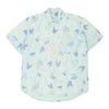 Vintage blue Unbranded Patterned Shirt - mens xx-large