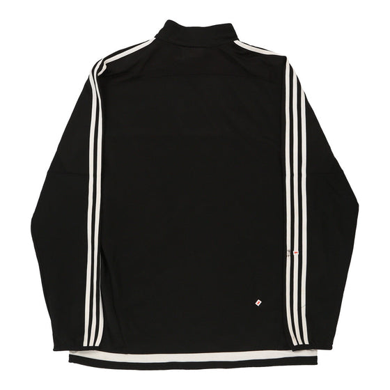 Vintage black Adidas Sports Top - mens x-large