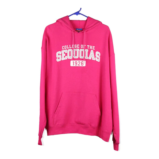 Vintagepink College of the Sequoias Champion Hoodie - womens x-large