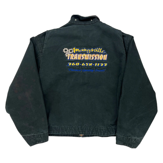 Marysville Transmission Carhartt Jacket - Large Green Cotton