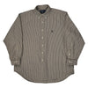 Ralph Lauren Checked Shirt - 2XL Brown Cotton