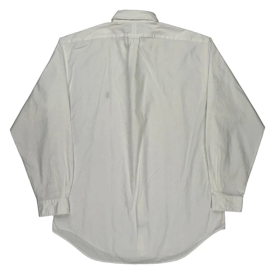 Ralph Lauren Collared Shirt - XL White Cotton