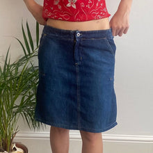  Vintage blue Mbc Ws Denim Skirt - womens 29" waist