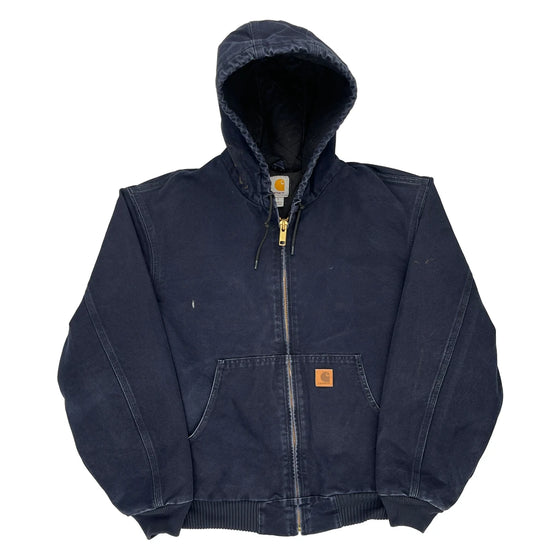 Carhartt Jacket - Large Navy Cotton Blend