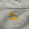 Carhartt Zip Up - XL Grey Cotton Blend