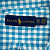 Ralph Lauren Checked Shirt - XL Blue Cotton