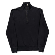  Burberry Brit 1/4 Zip - Medium Black Cotton