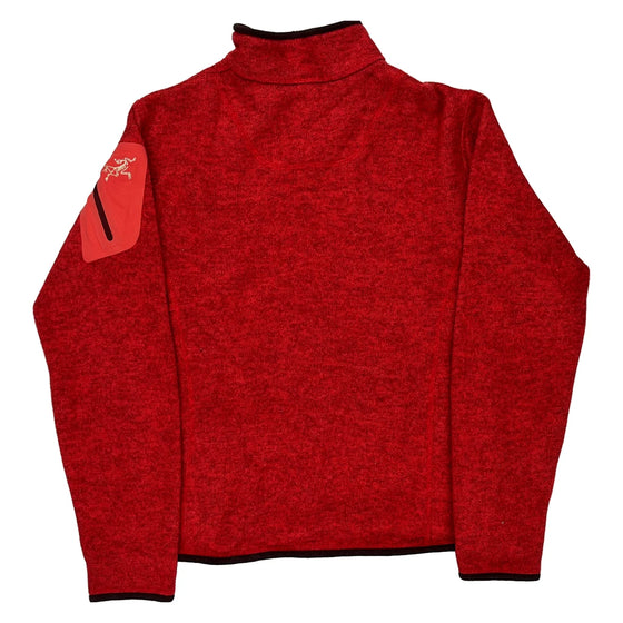 Arc'Teryx Fleece - Medium Red Polyester