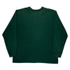 Carhartt Long Sleeve T-Shirt - Large Green Cotton