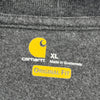 Carhartt Long Sleeve T-Shirt - XL Grey Cotton