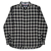 Tommy Hilfiger Checked Shirt - XL Grey Cotton