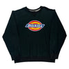 Dickies Spellout Sweatshirt - Medium Black Cotton