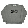 Buenos Aires Hard Rock Cafe Graphic Sweatshirt - Large Grey Cotton