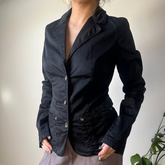 Vintage black Liu Jo Jacket - womens small